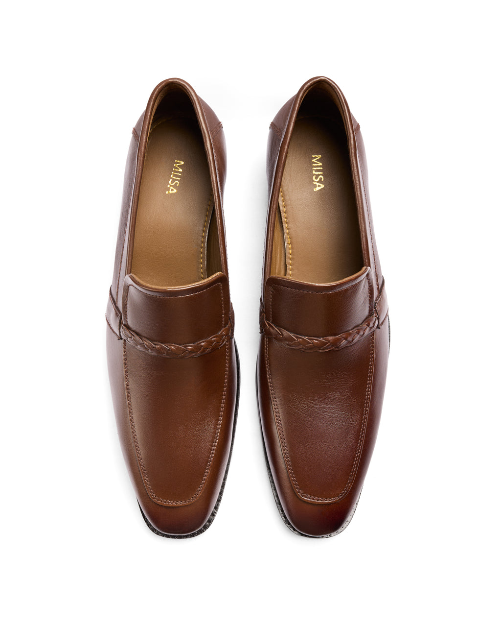 No Loose Ends - Genuine leather Loafer, Brown