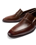 No Loose Ends - Genuine leather Loafer, Brown