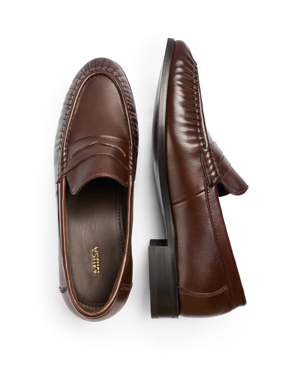 As Expected - Genuine leather Loafer, Brown