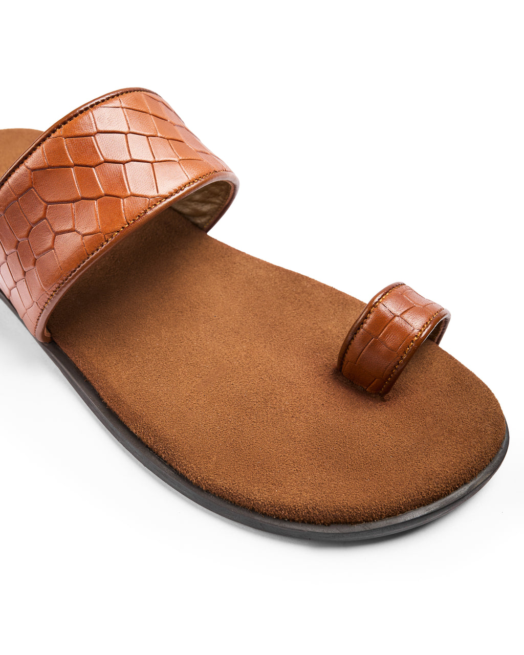 Final Word - Genuine leather Sandal, Tan