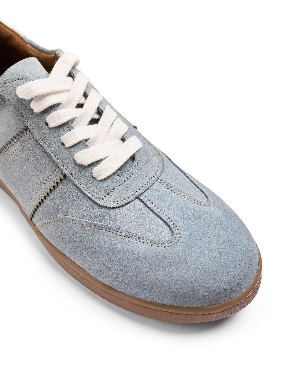 No Notes - Fine suede Sneaker, Powder Blue