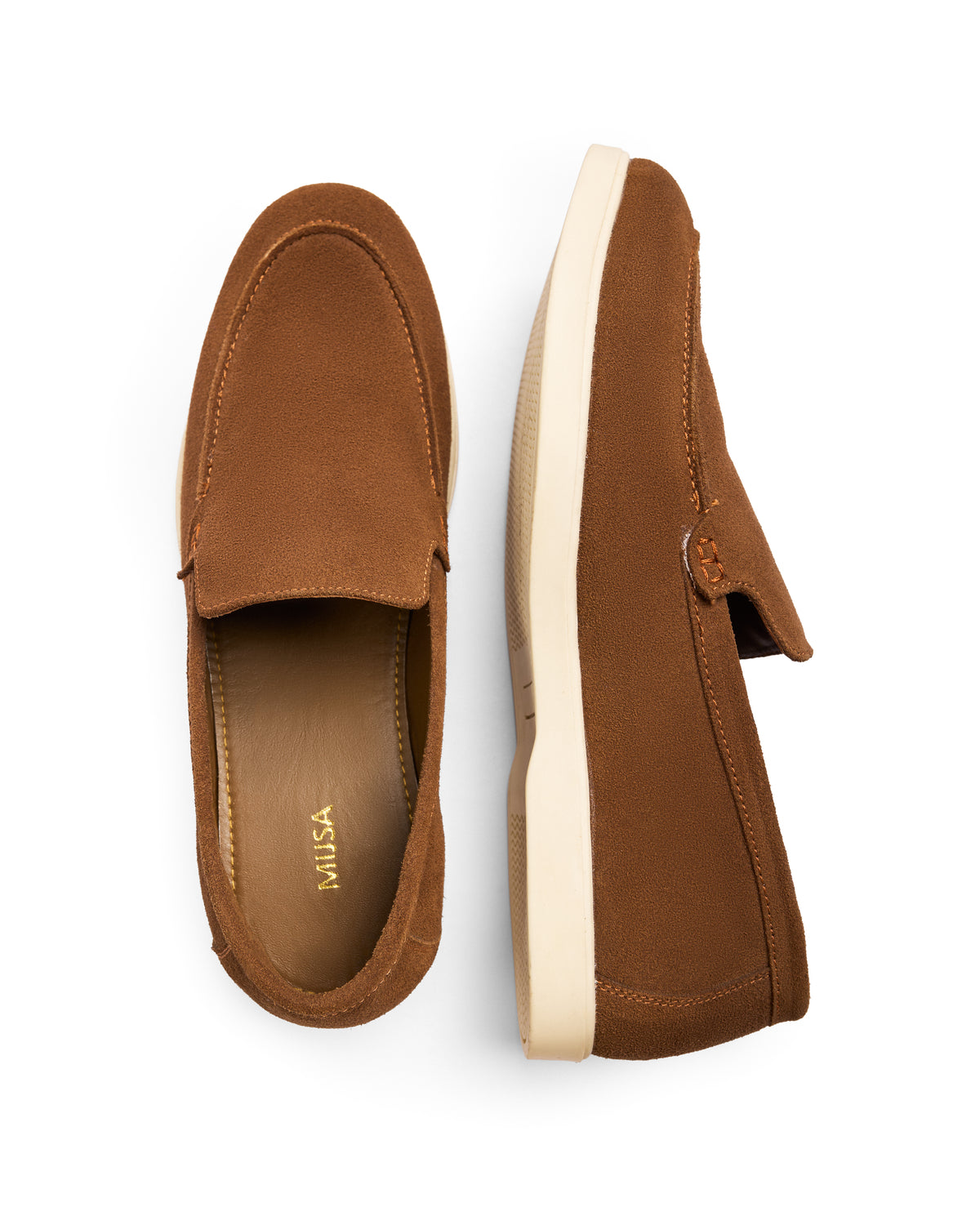 Out Of Office - Fine suede Loafer, Tan