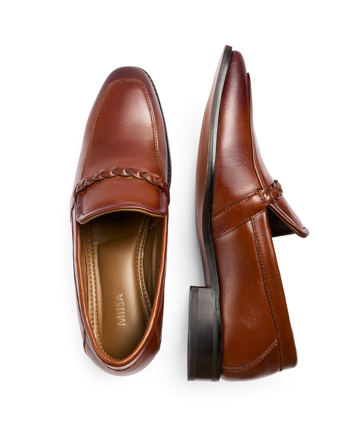 No Loose Ends - Genuine leather Loafer, Tan
