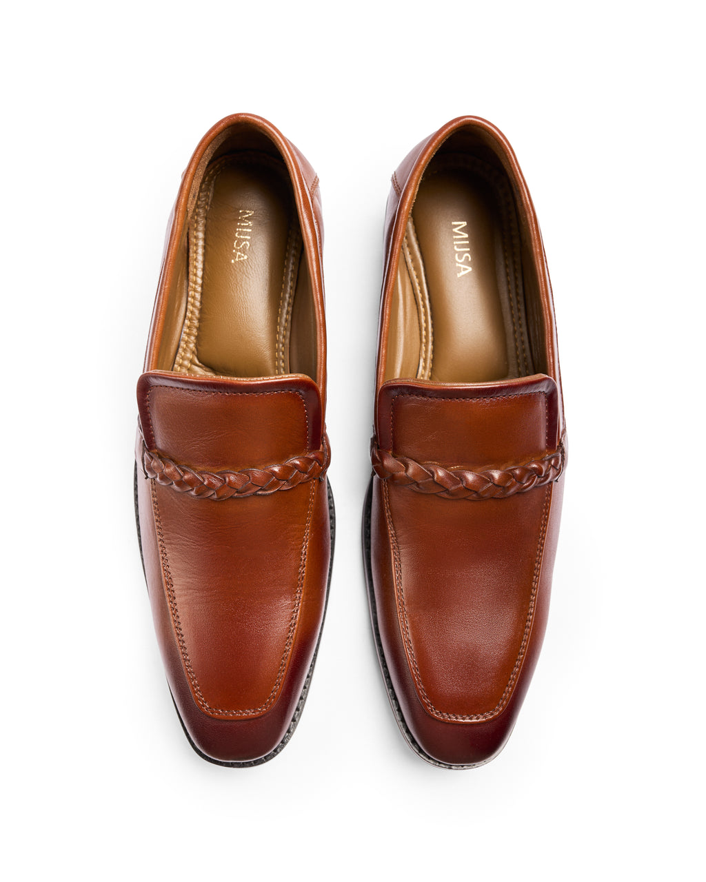 No Loose Ends - Genuine leather Loafer, Tan