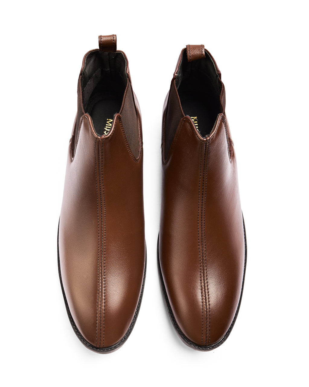 Final Say - Genuine leather Chelsea Boot, Brown