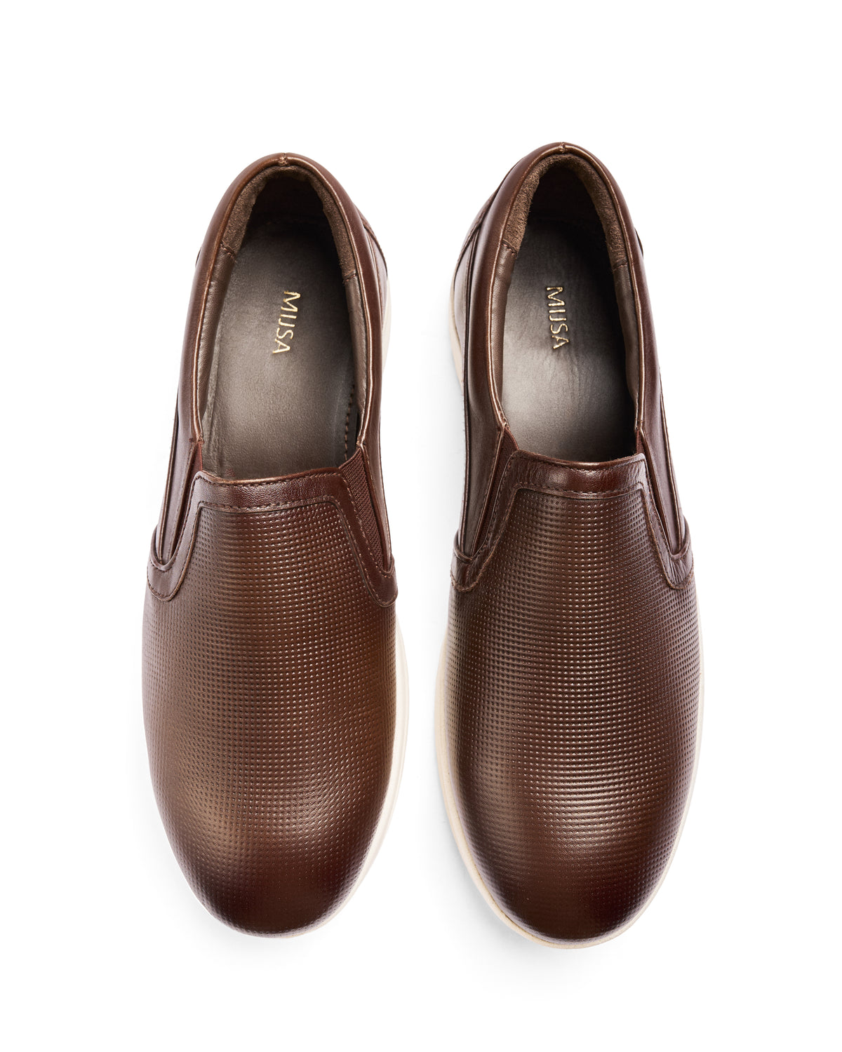 Already Knew - Genuine leather Slip-On Sneaker, Brown