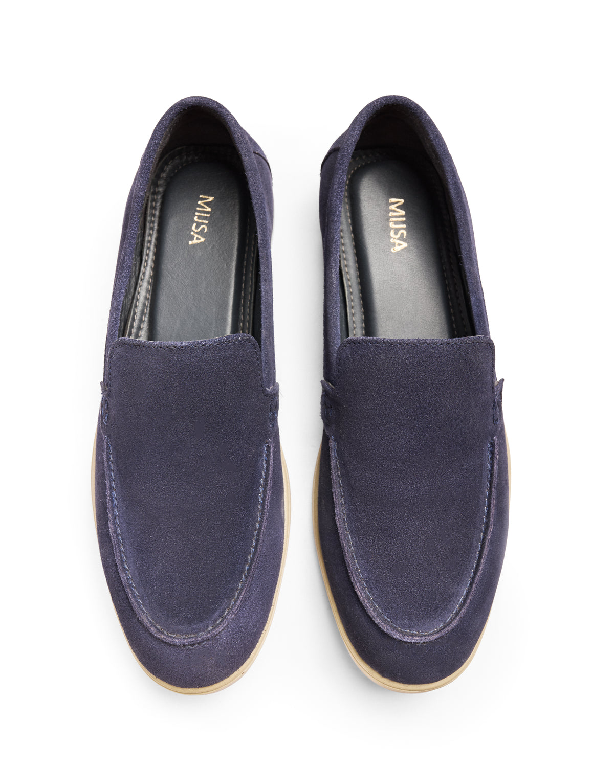 Out Of Office - Fine suede Loafer, Navy Blue