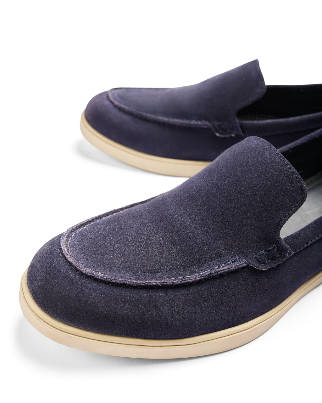 Out Of Office - Fine suede Loafer, Navy Blue
