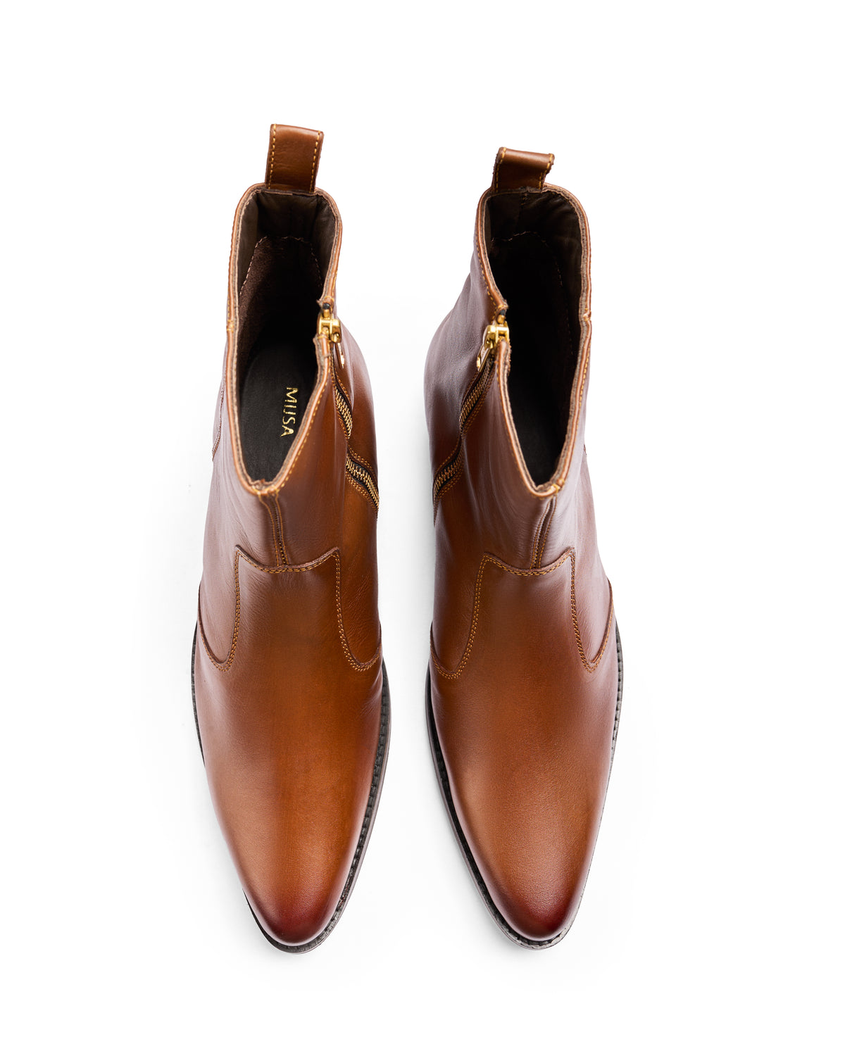 Closing Act - Genuine leather Ankle Boot