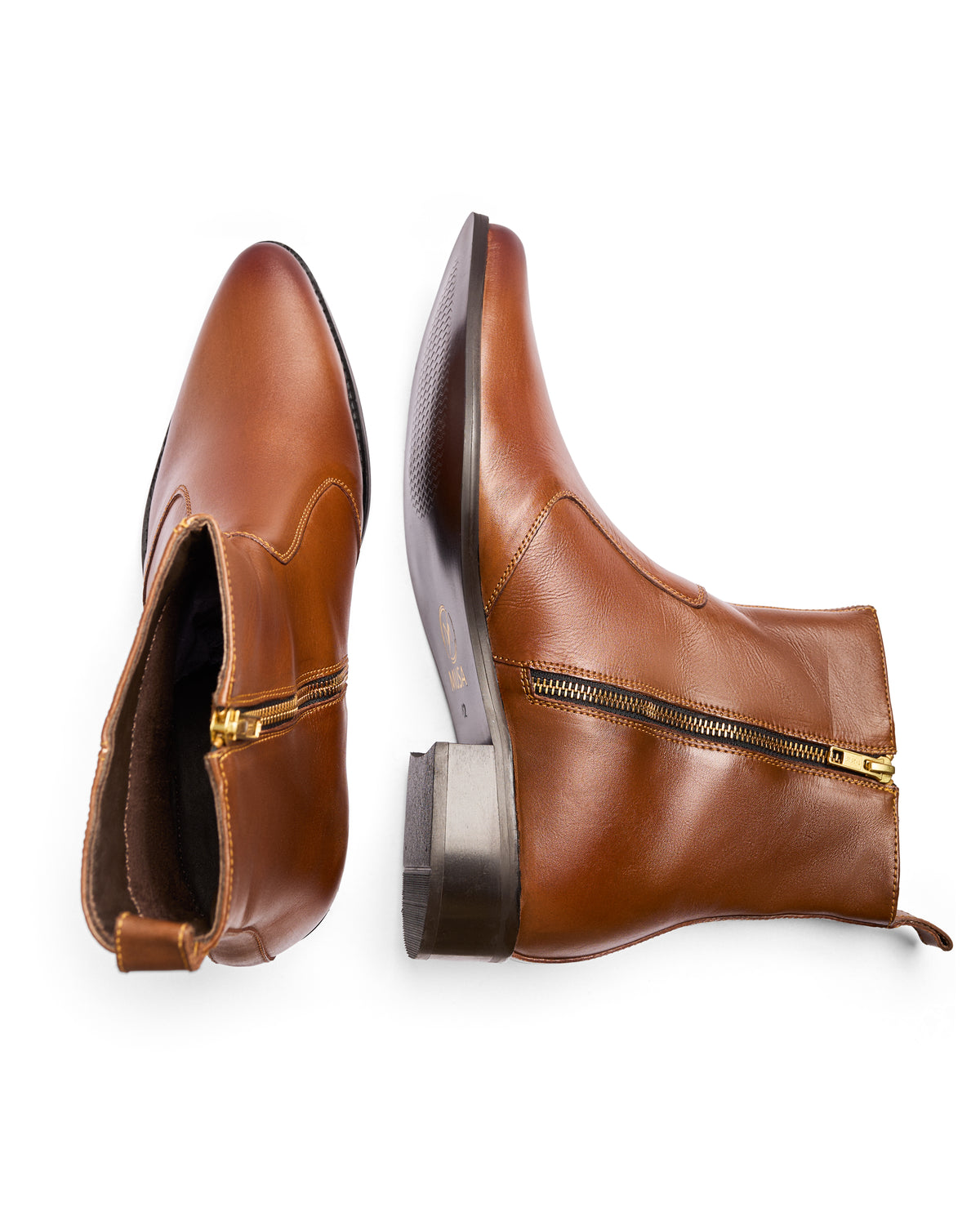 Closing Act - Genuine leather Ankle Boot