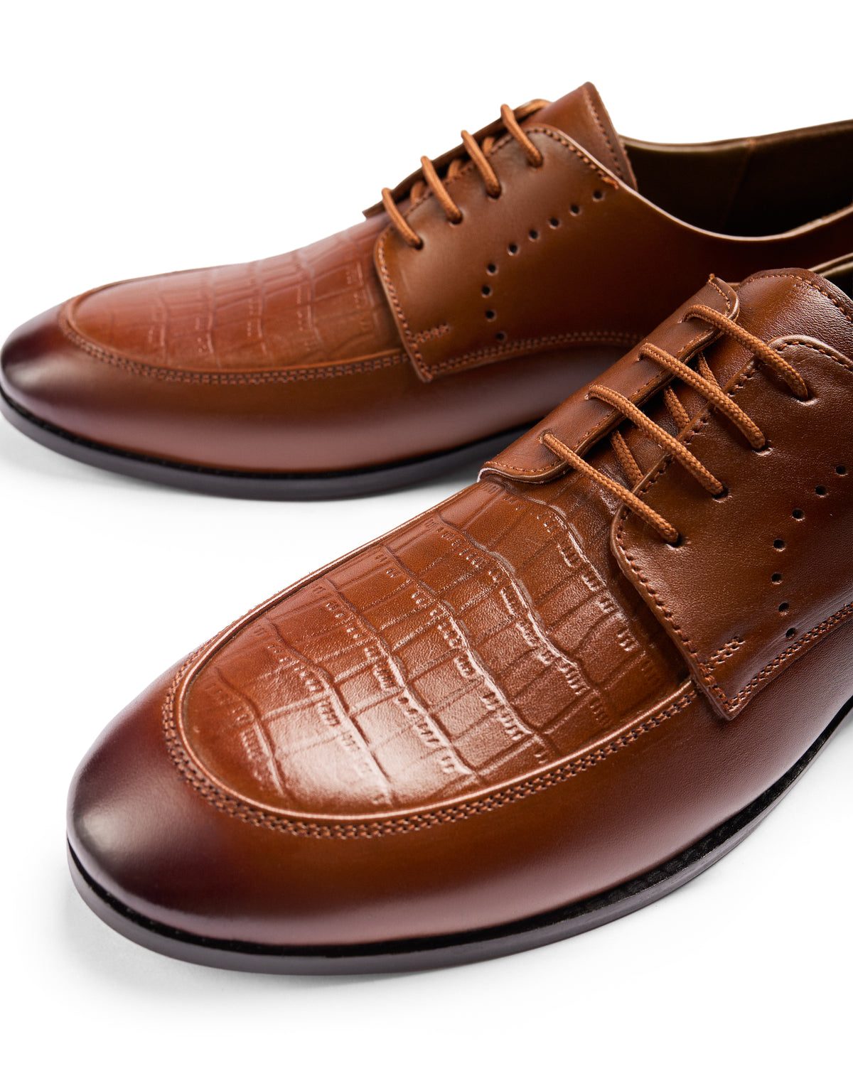 Closing Argument - Genuine leather Oxford, Tan