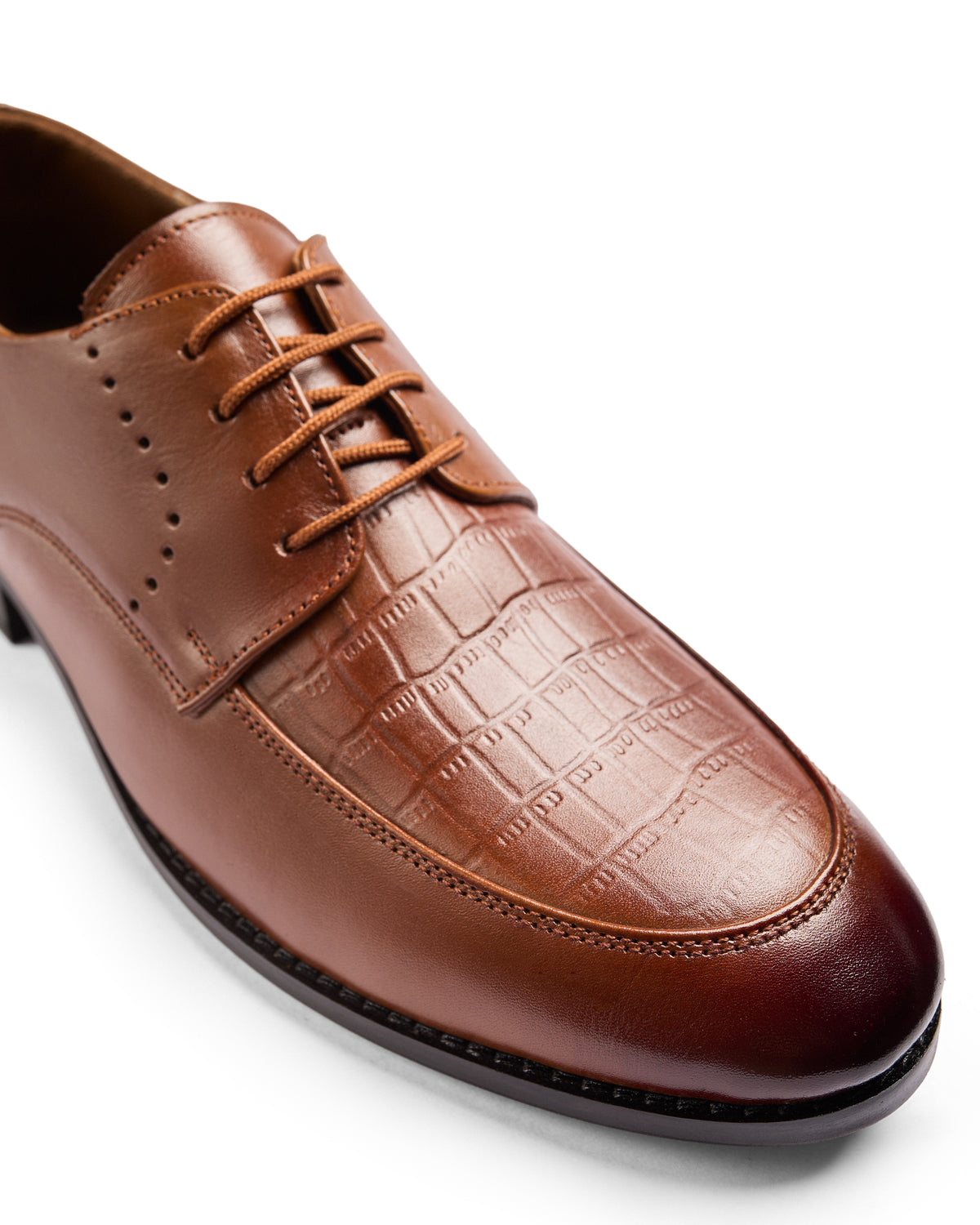 Closing Argument - Genuine leather Oxford, Tan