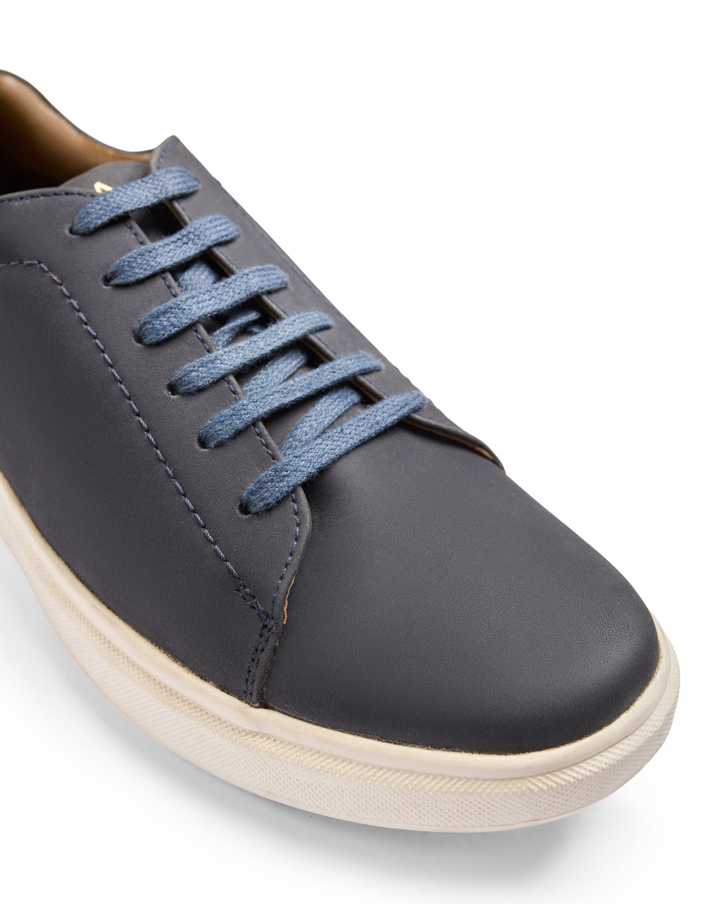 Good Point - Genuine leather Lace-Up Sneaker, Navy Blue