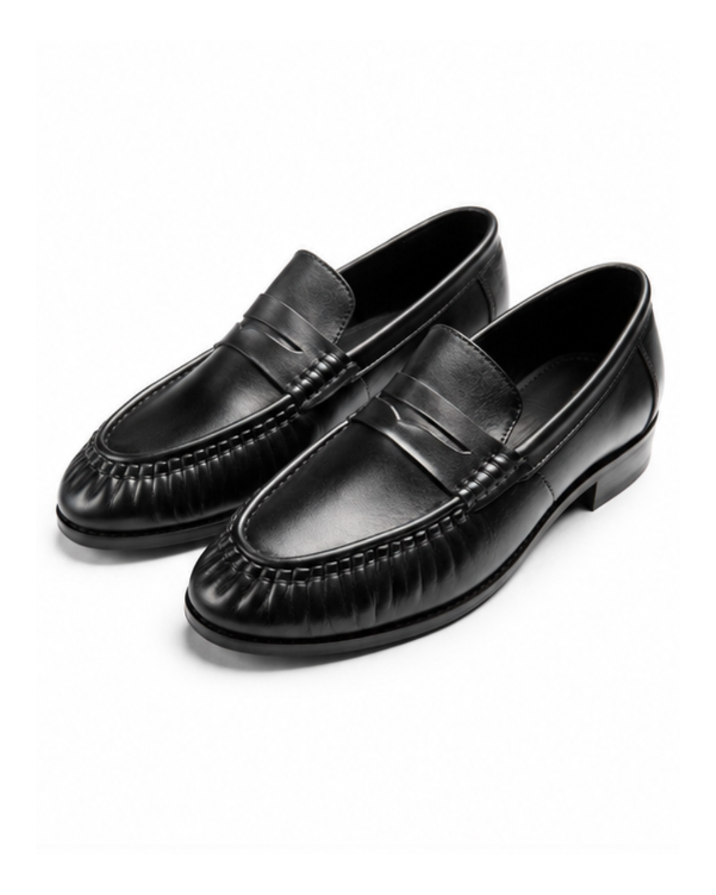 As Expected - Genuine leather Loafer, Black