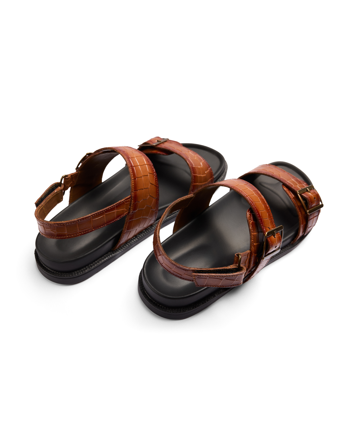 Bold Claim - Genuine leather Sandal, Tan