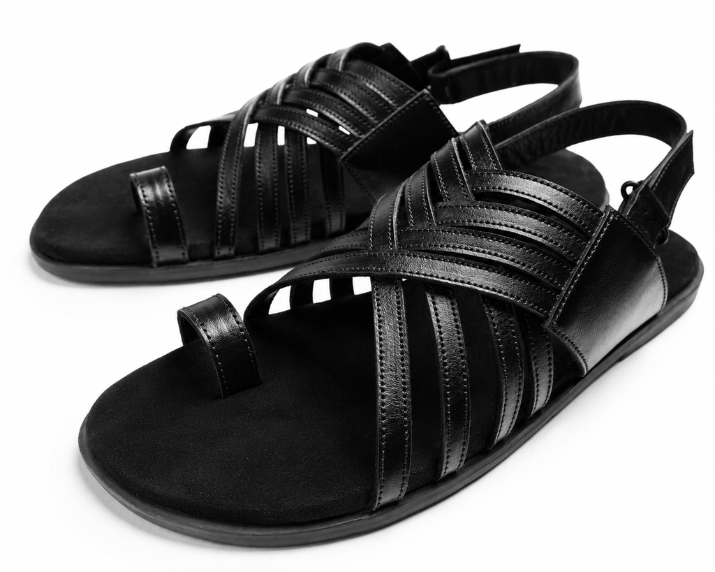Old Habits - Genuine leather Moccasin, Black