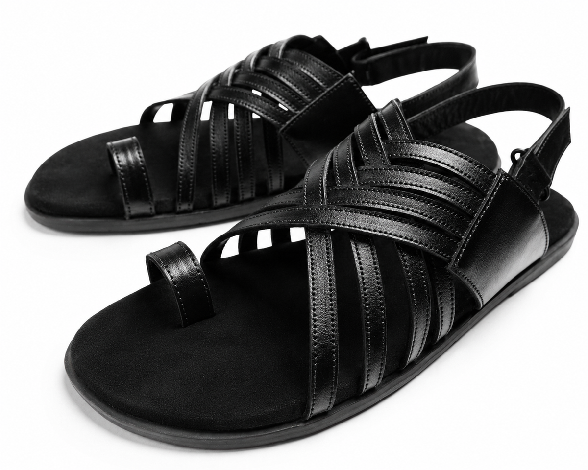 Old Habits - Genuine leather Moccasin, Black
