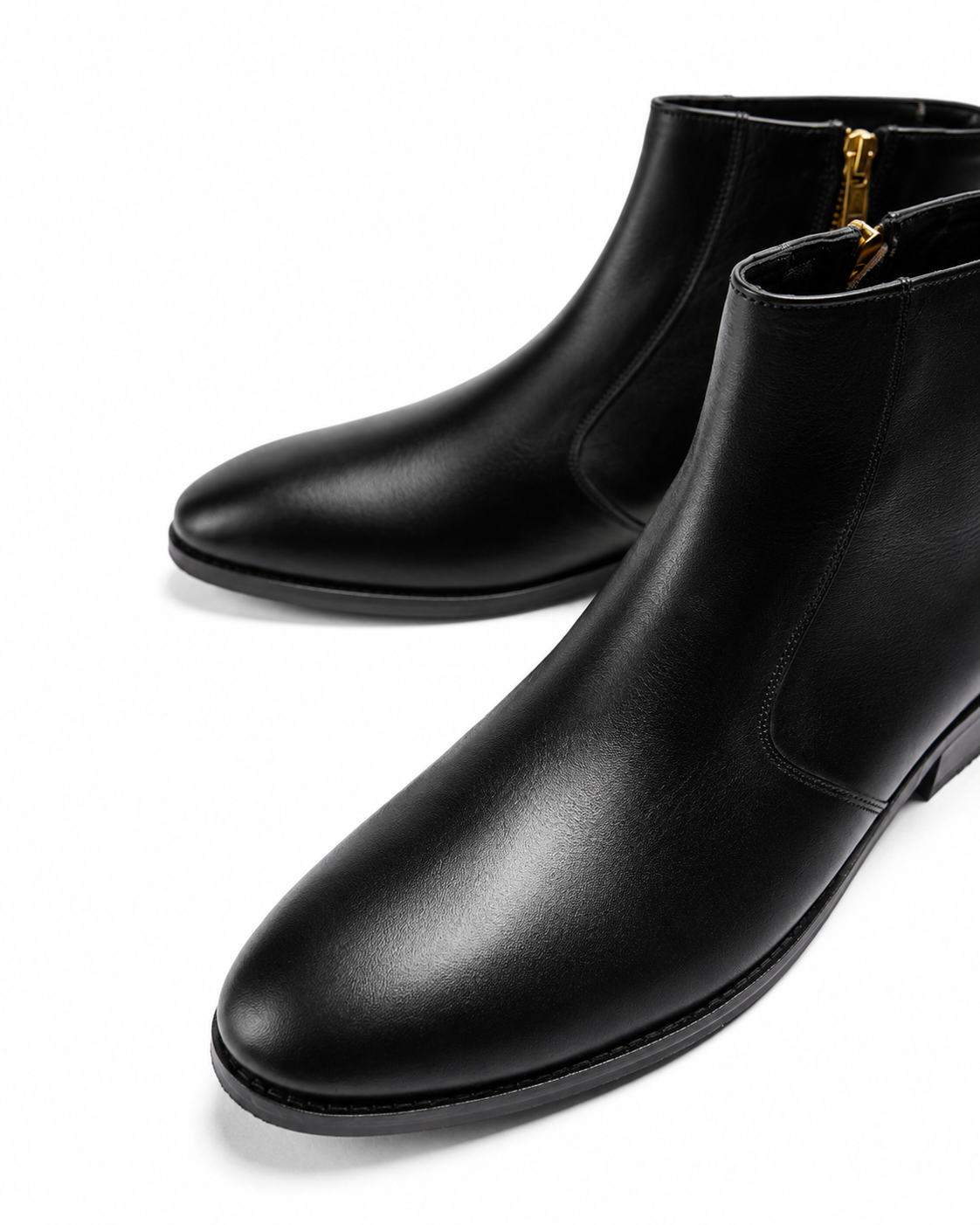 After Hours - Genuine leather Ankle Boot, Black