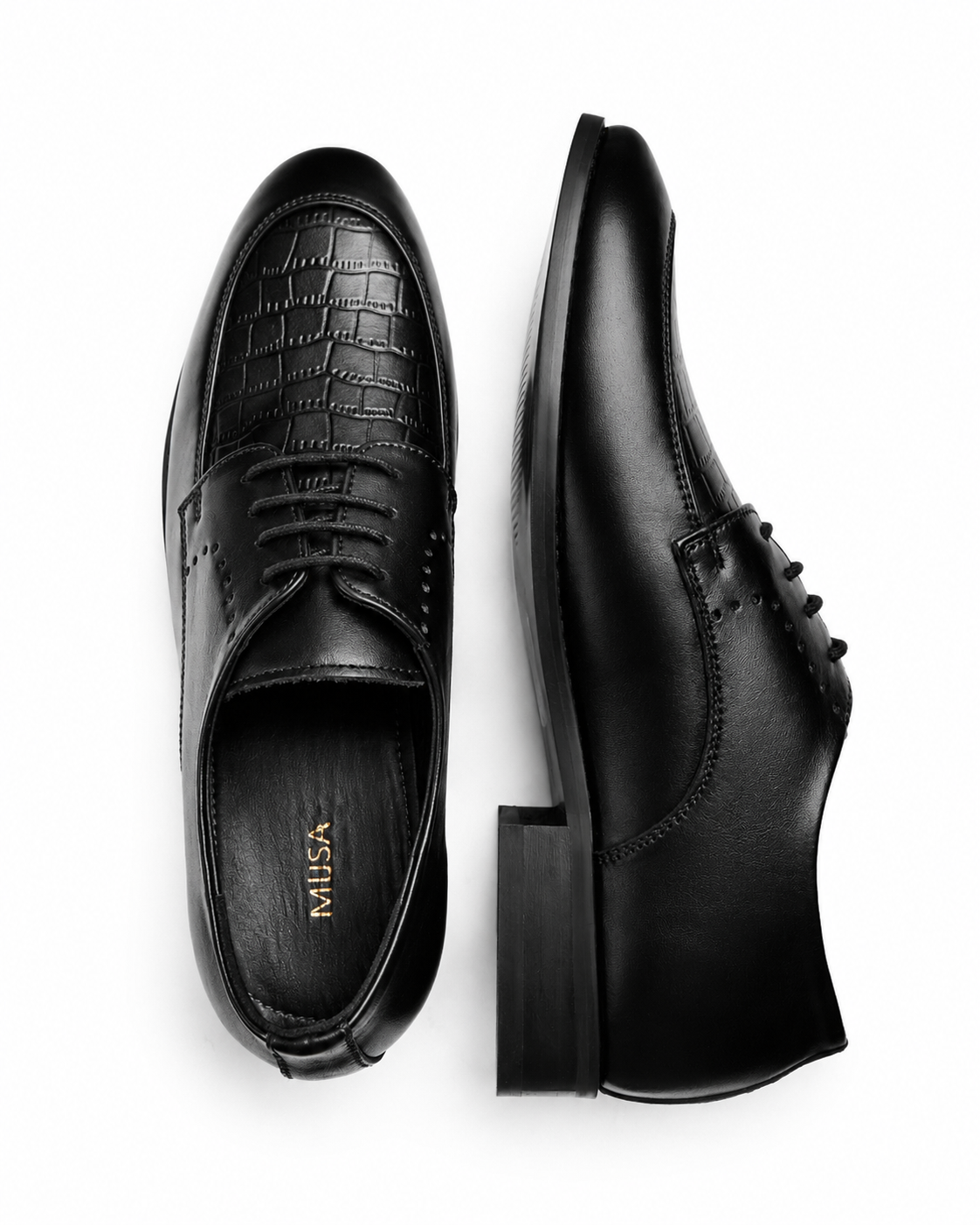 Closing Argument - Genuine leather Oxford, Black