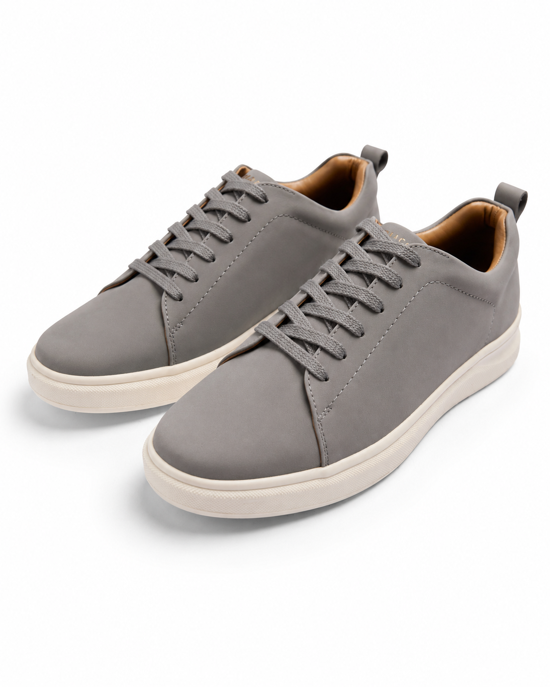 Good Point - Genuine leather Lace-Up Sneaker, Grey
