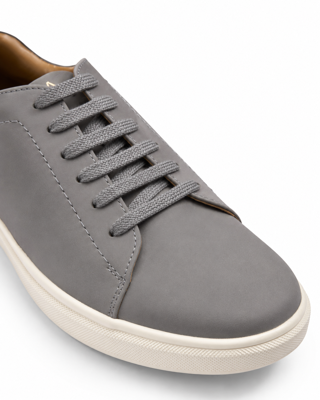 Good Point - Genuine leather Lace-Up Sneaker, Grey