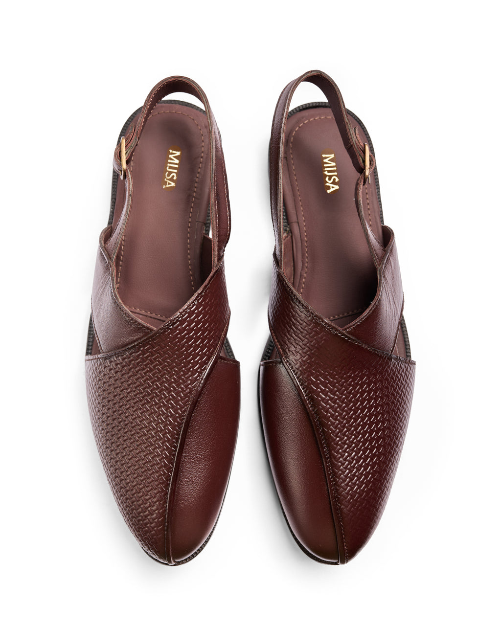 Home Ground - Genuine leather Peshawari Chappal, Brown