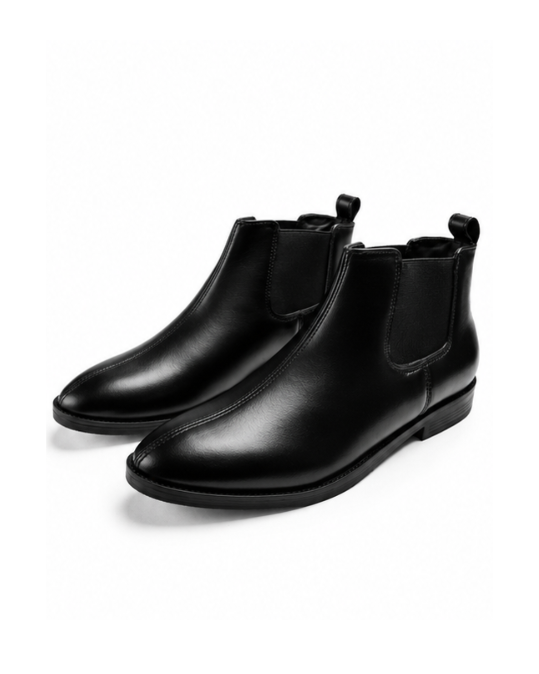 Final Say - Genuine leather Chelsea Boot, Black