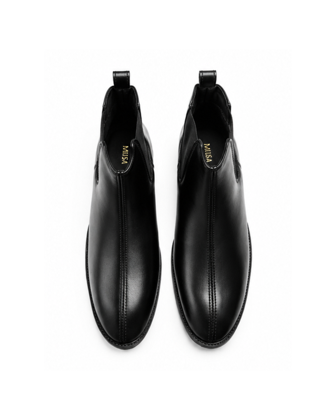 Final Say - Genuine leather Chelsea Boot, Black