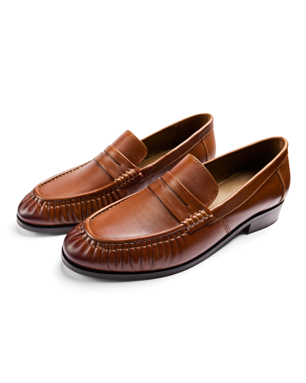 As Expected - Genuine leather Loafer, Tan
