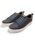 Good Point - Genuine leather Lace-Up Sneaker, Navy Blue