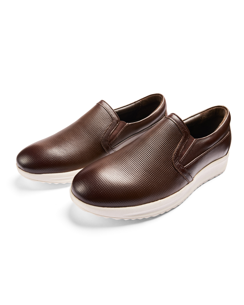 Already Knew - Genuine leather Slip-On Sneaker, Brown