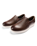 Already Knew - Genuine leather Slip-On Sneaker, Brown